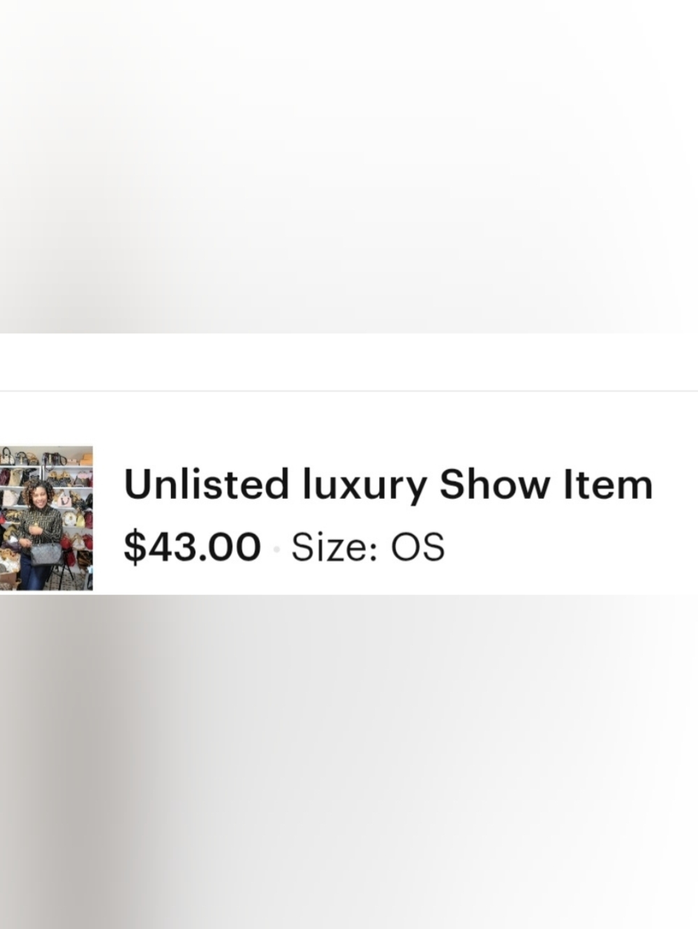 Unlisted Luxury Show Item - Black, Bundle Feom Auction - Picture 2 of 2